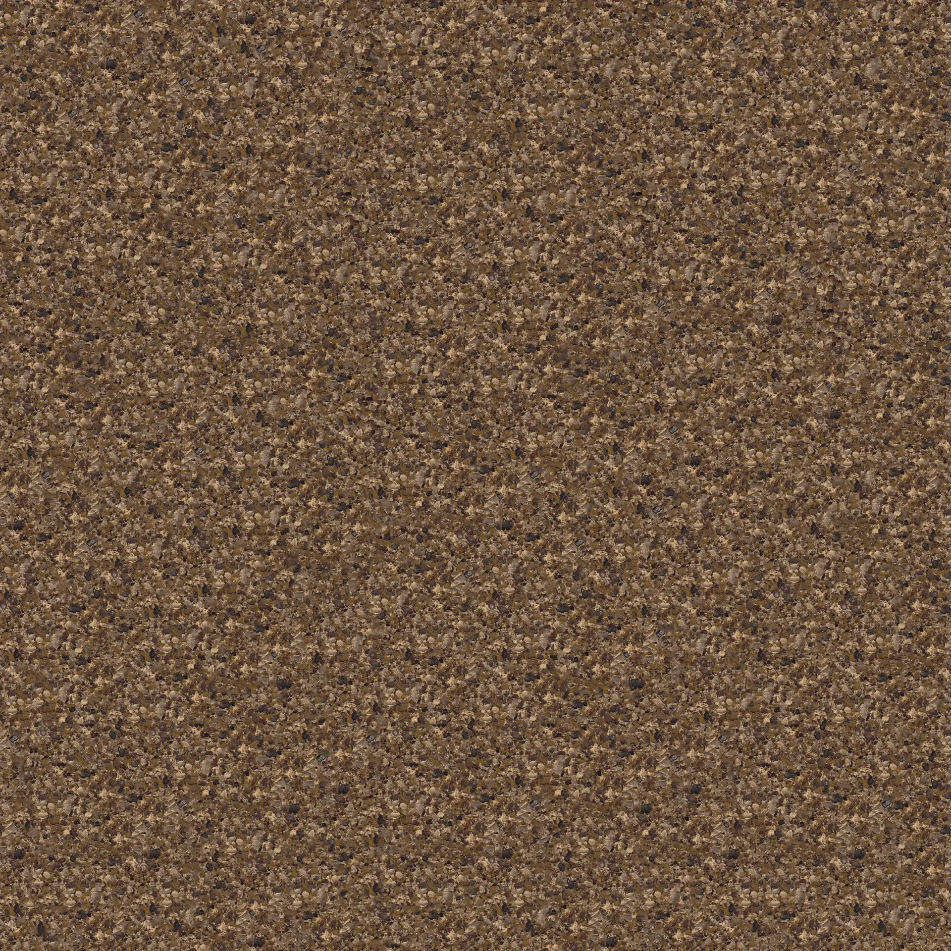 Brown speckled surface texture.
