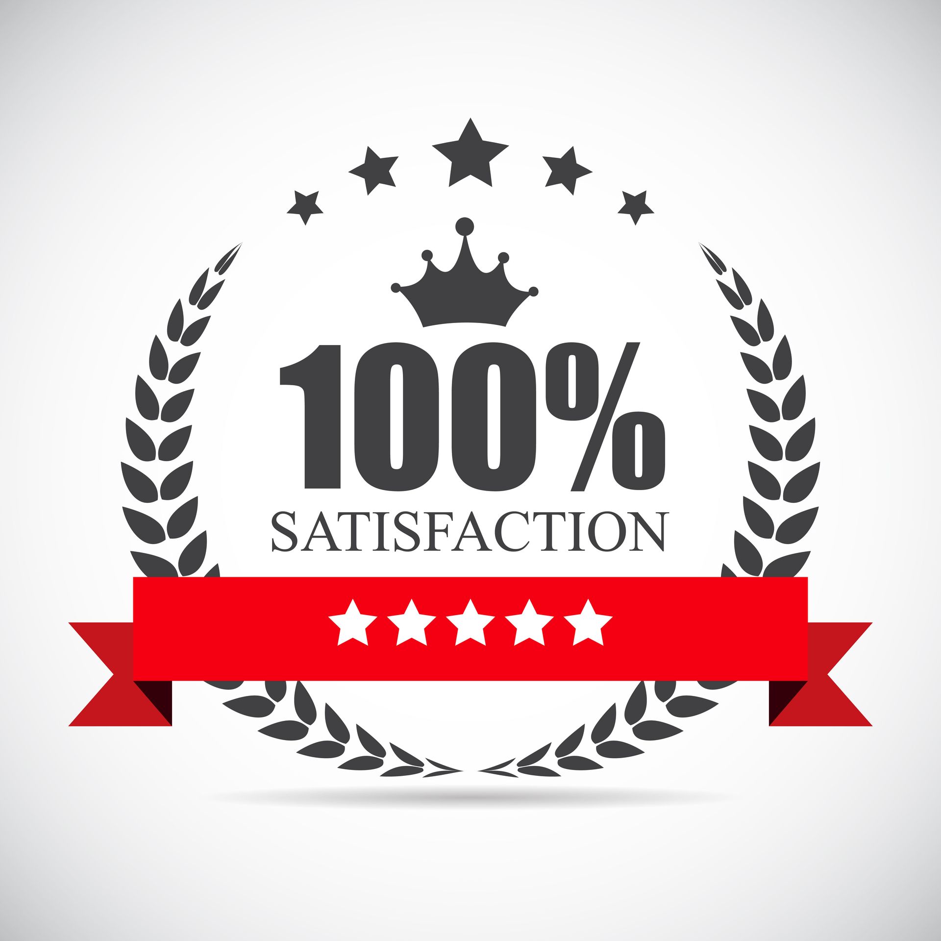 Black and white emblem: