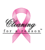 Cleaning for a reason pink ribbon