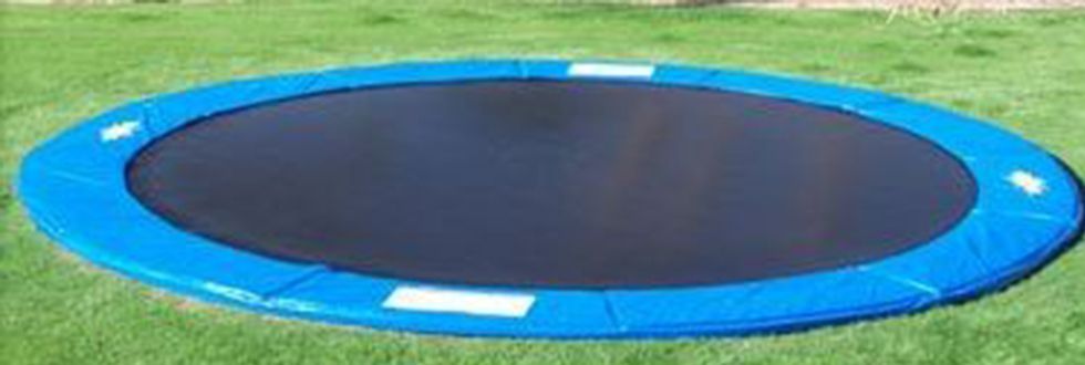 inground trampoline