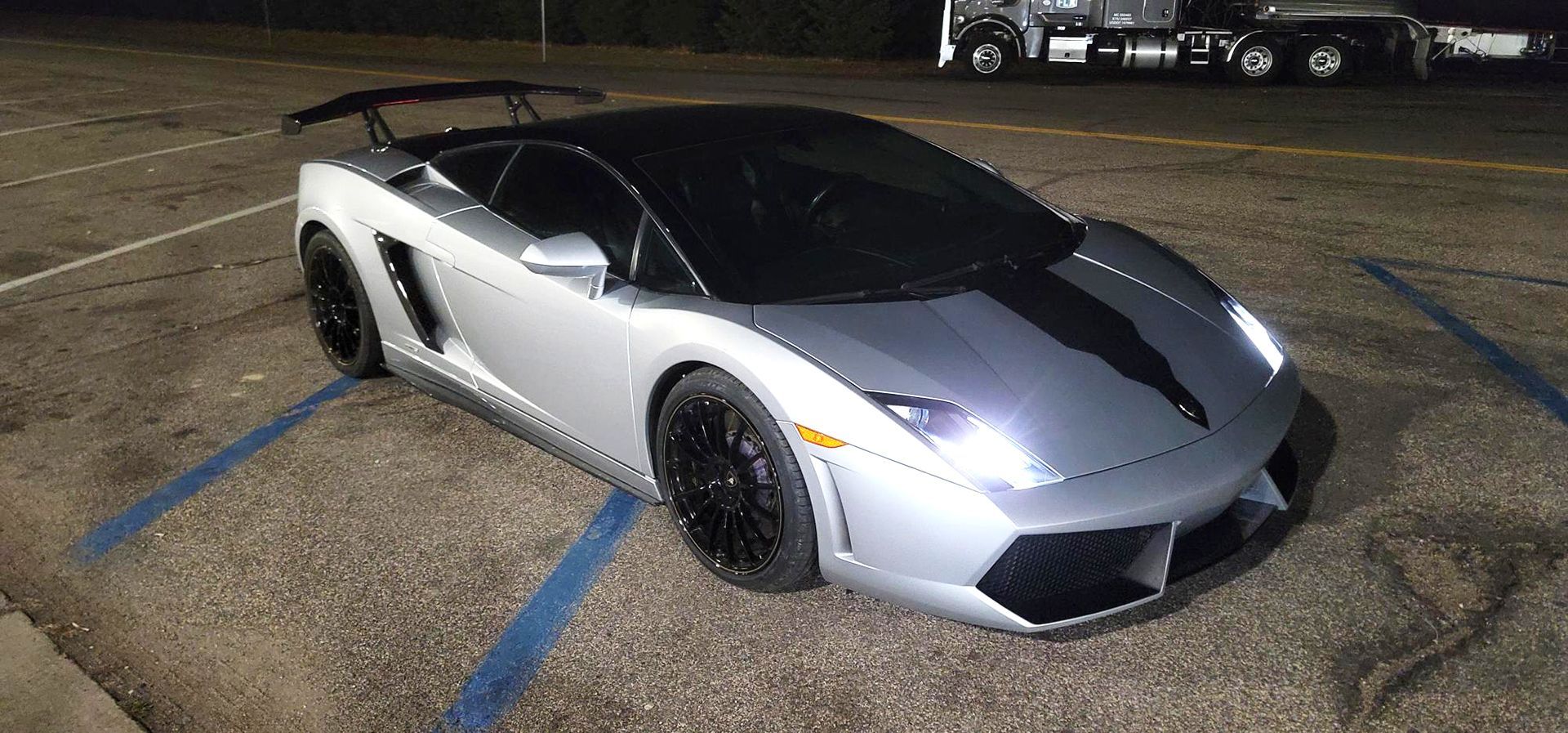 Repaired Lamborghini