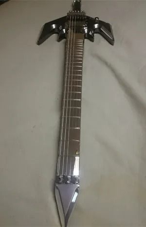 Custom sword guitar