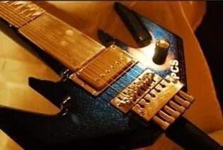 Custom sword guitar