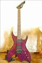 Custom electric guitar
