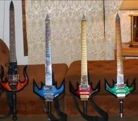Custom sword guitar