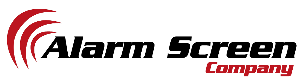 Alarm Screen Company Logo