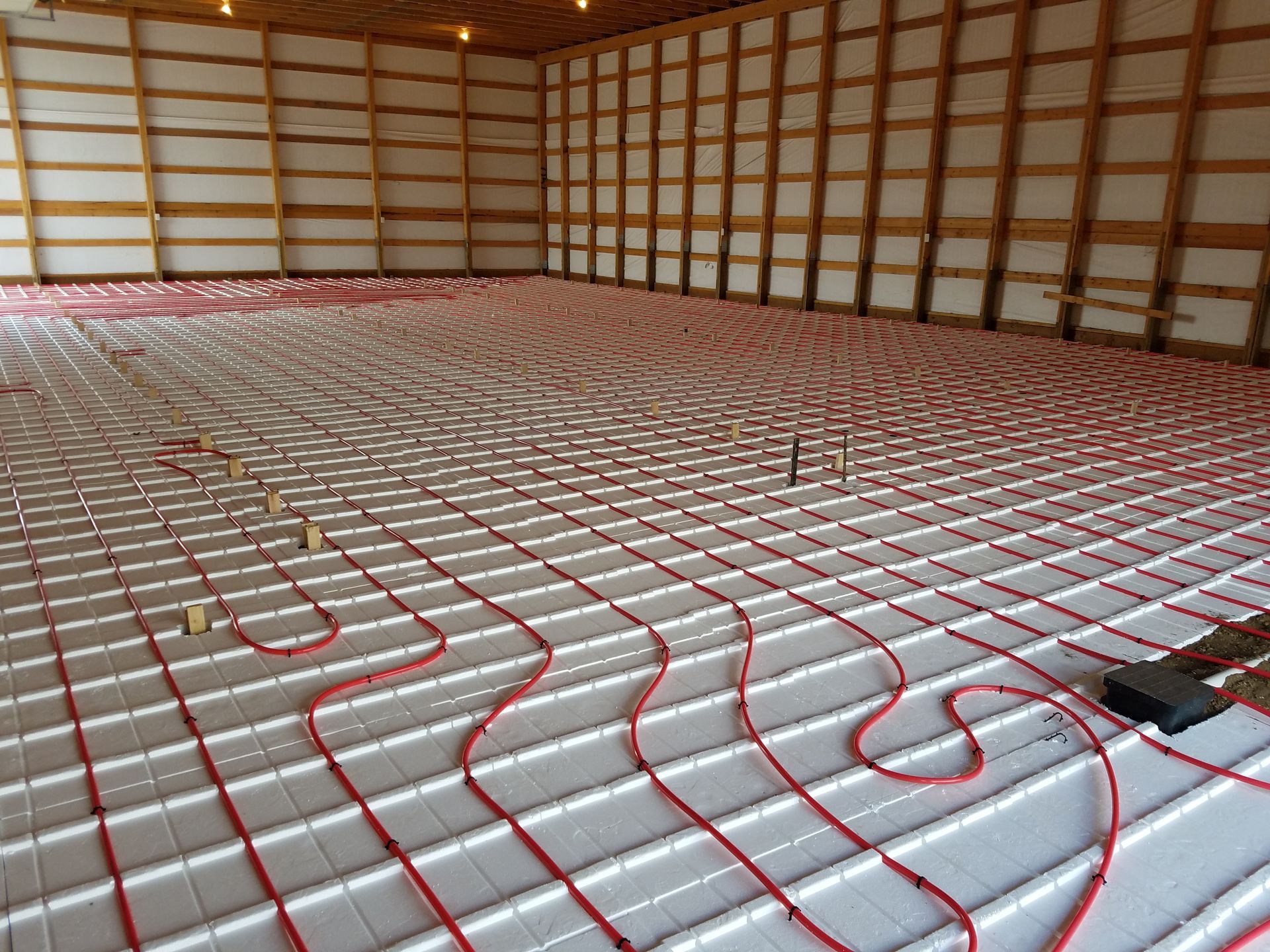 Radiant floor heating services