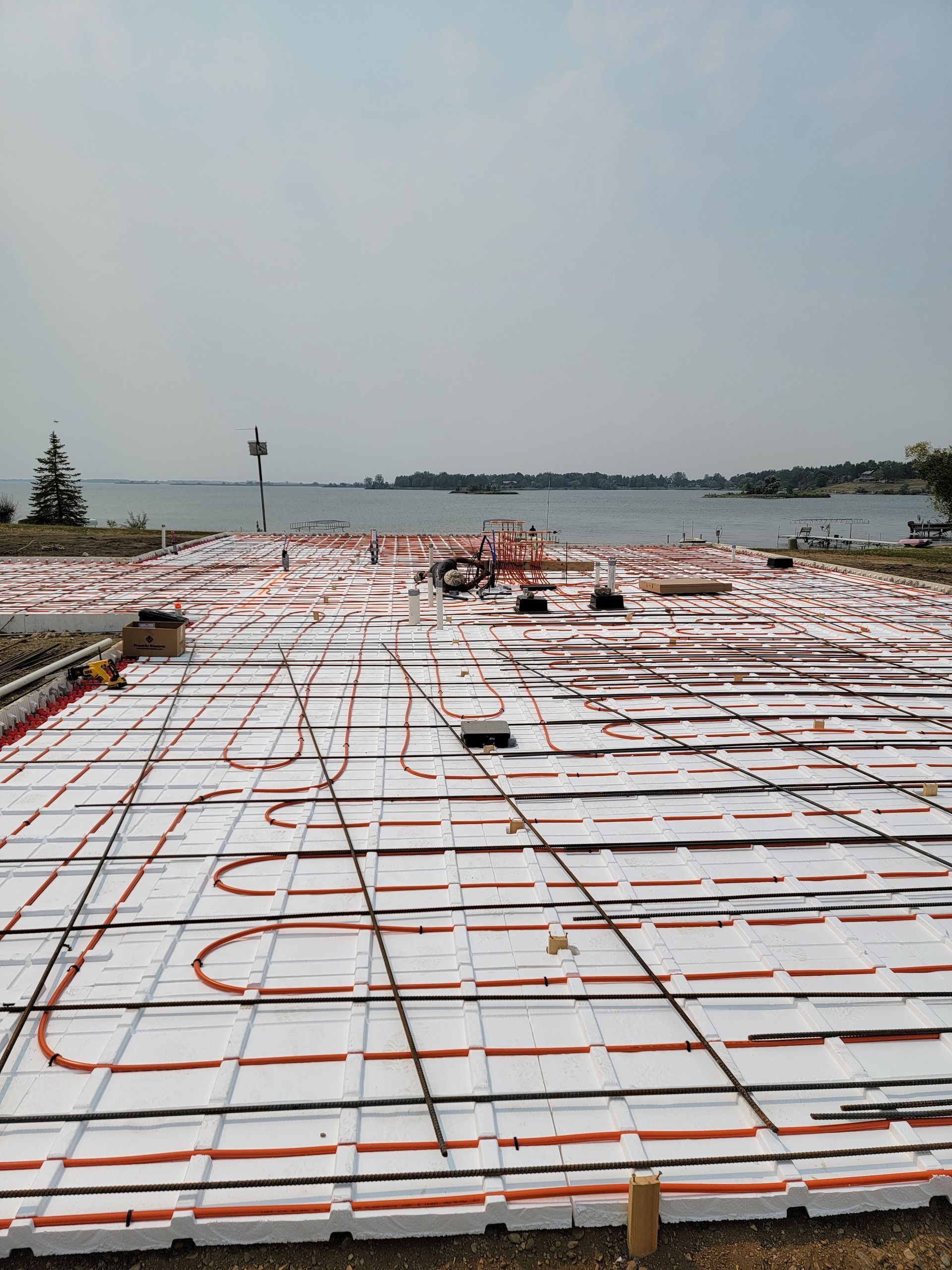 Radiant floor heating services
