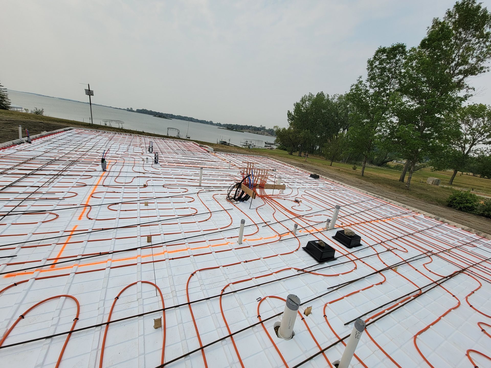 Radiant floor heating services