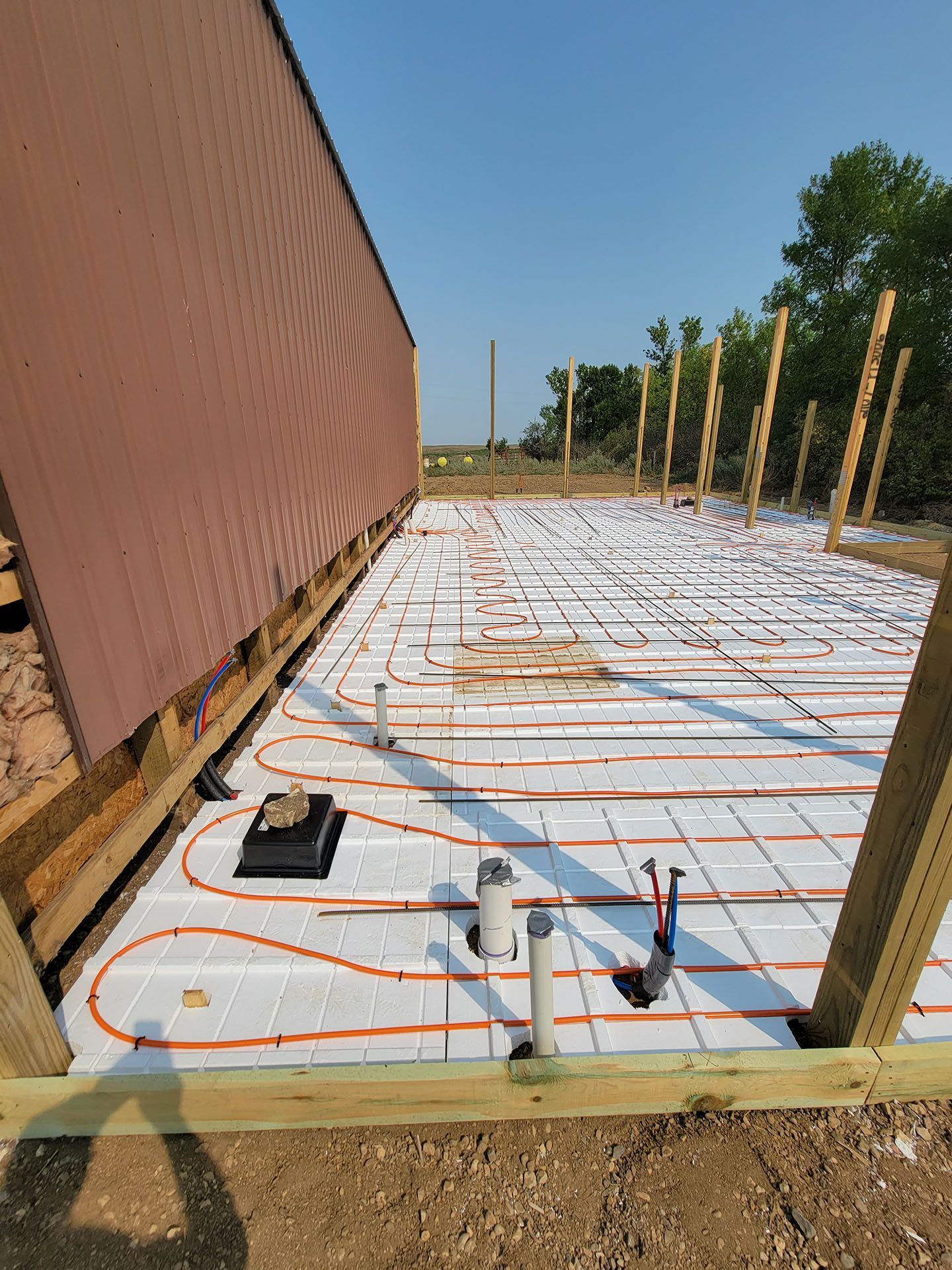 Radiant floor heating services