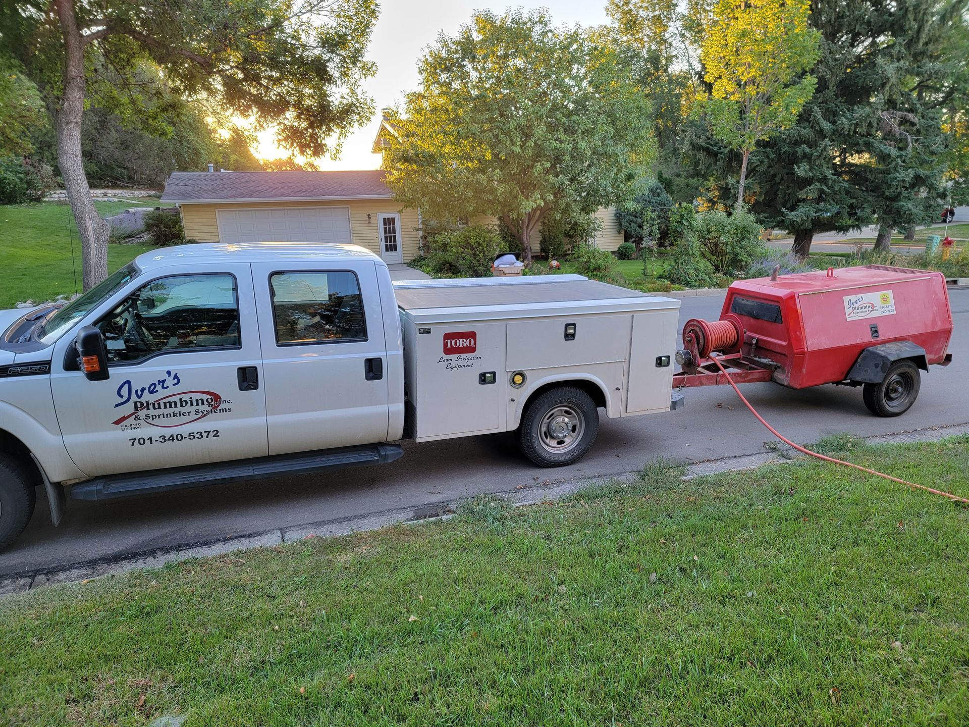 Plumbing and lawn sprinkler services
