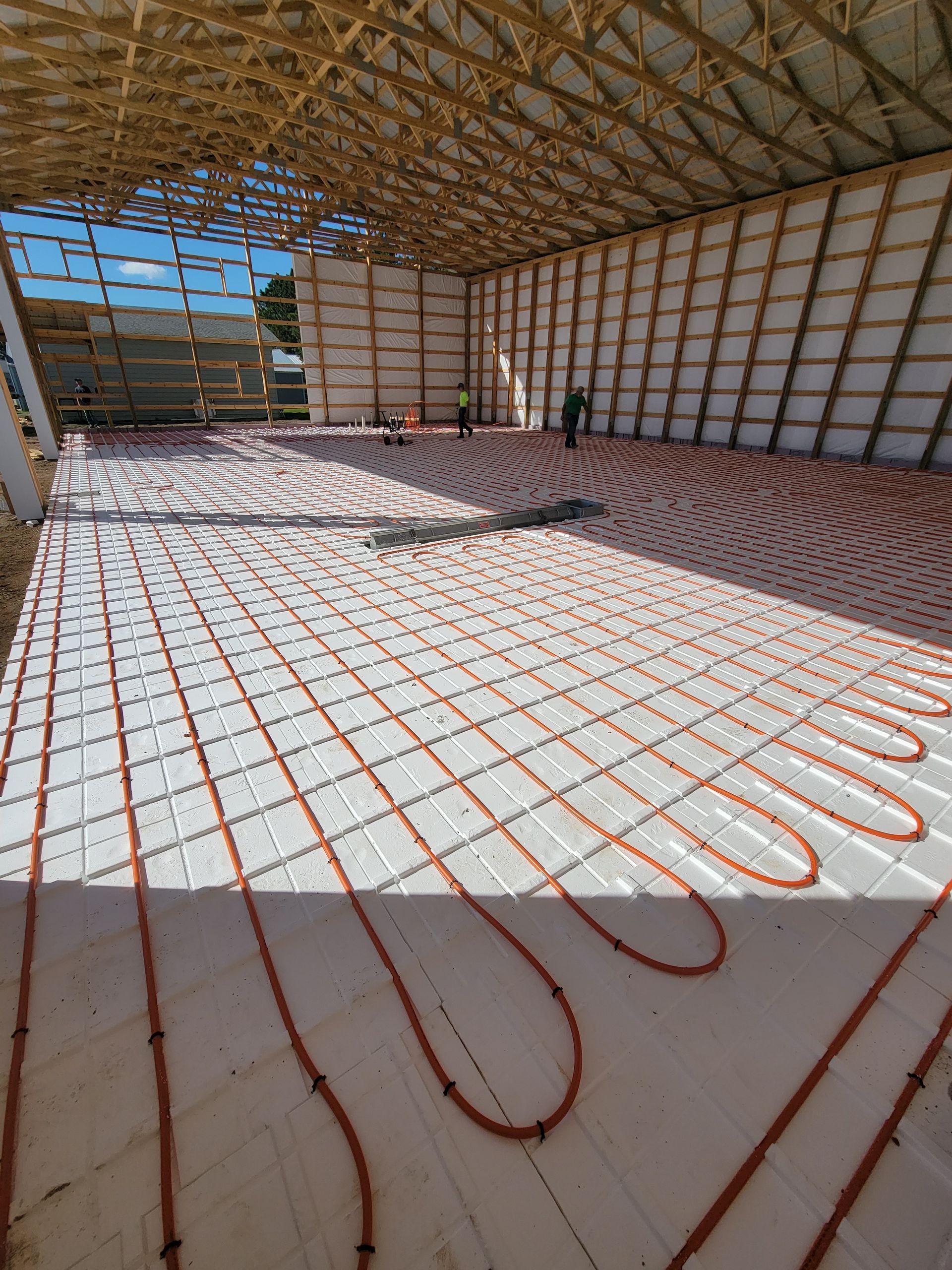 Radiant floor heating services