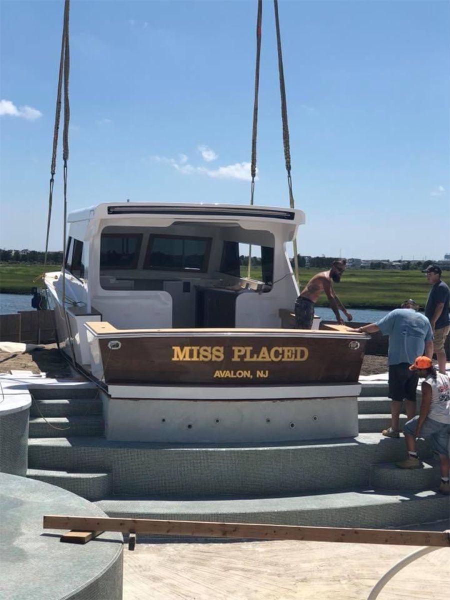 A boat named 