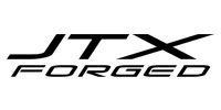 Black JTX FORGED logo on a white background.
