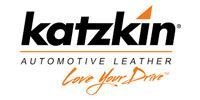 Katzkin Automotive Leather logo. Black text with orange accent,