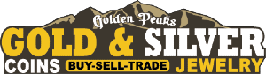 Golden Peaks Coin, Gold & Silver- Logo