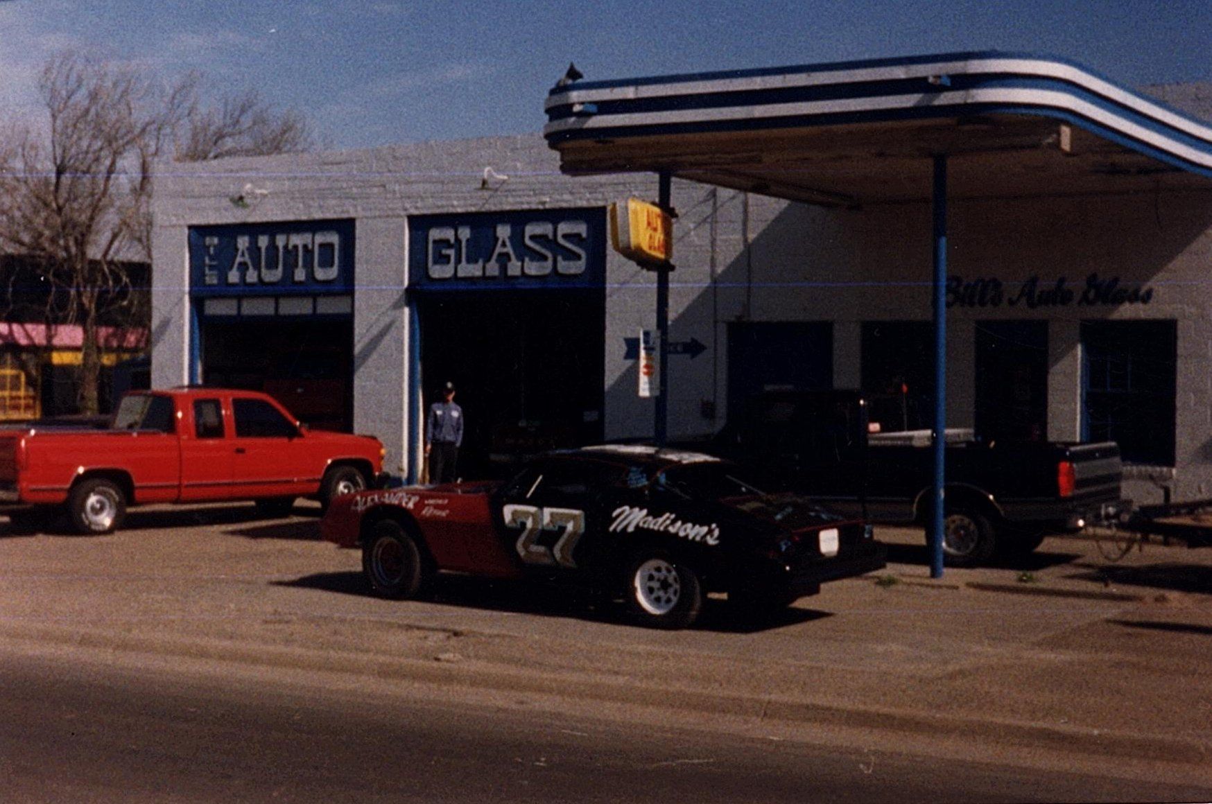 Bill's Auto Glass old front building