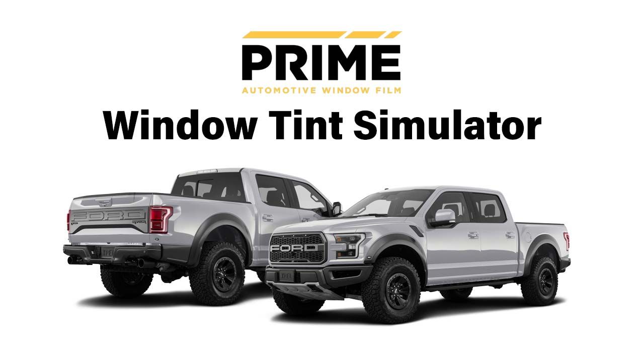 Prime Window tint simulator logo