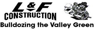 L & F Construction logo