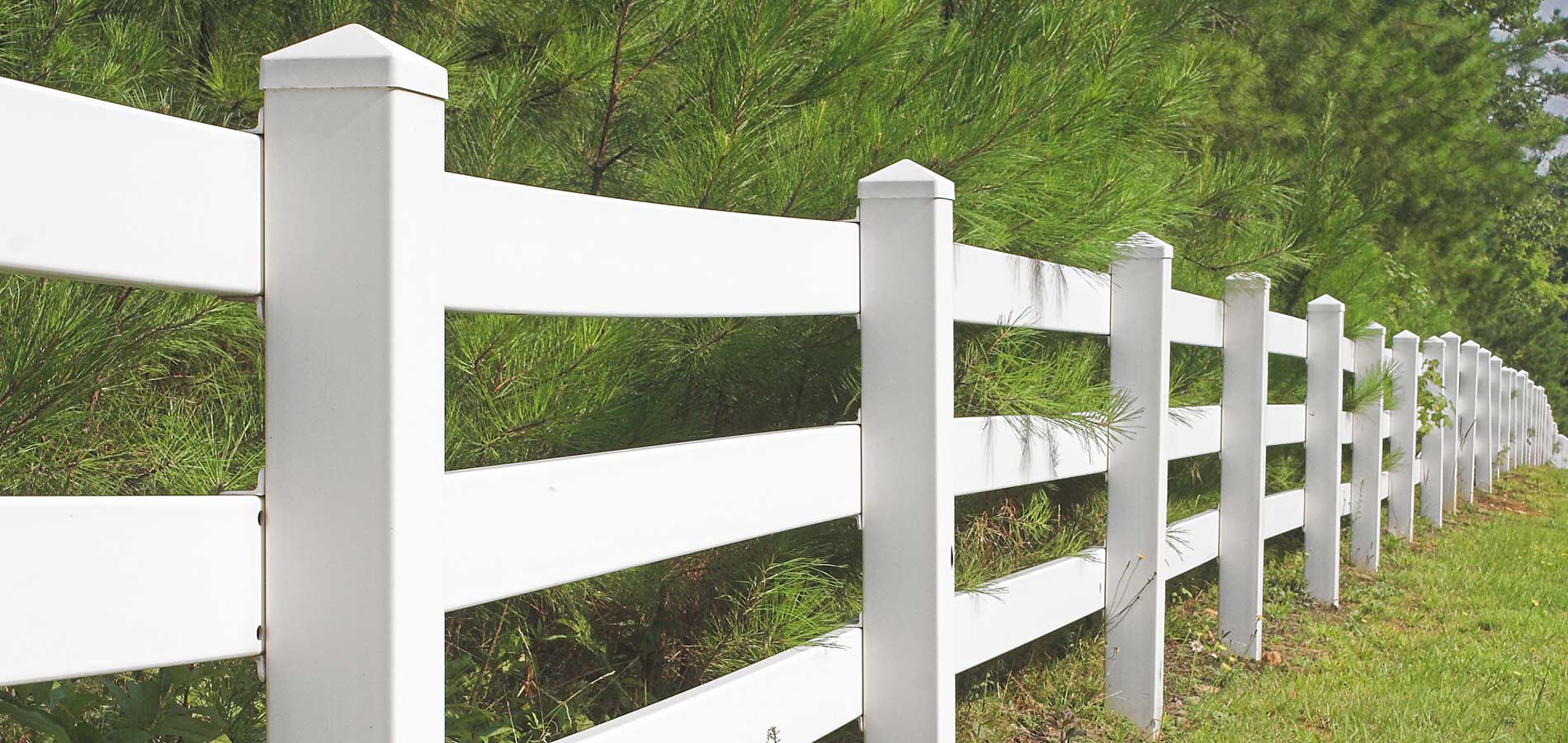 Vinyl fencing
