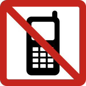 No Phones Allowed - Large Icon