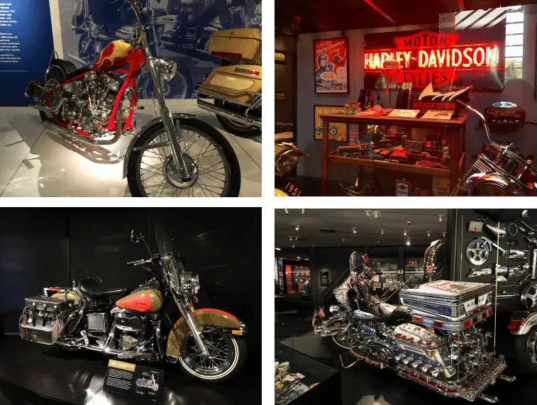 Inside harley davidson Museum - Visit By Bruce Skaug