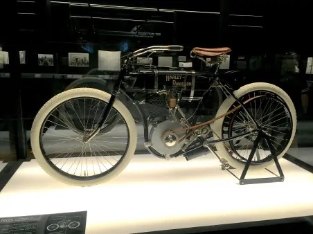 First Generation 1903 belt driven Harley Davidson