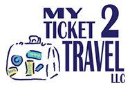 My Ticket 2 Travel, LLC Logo