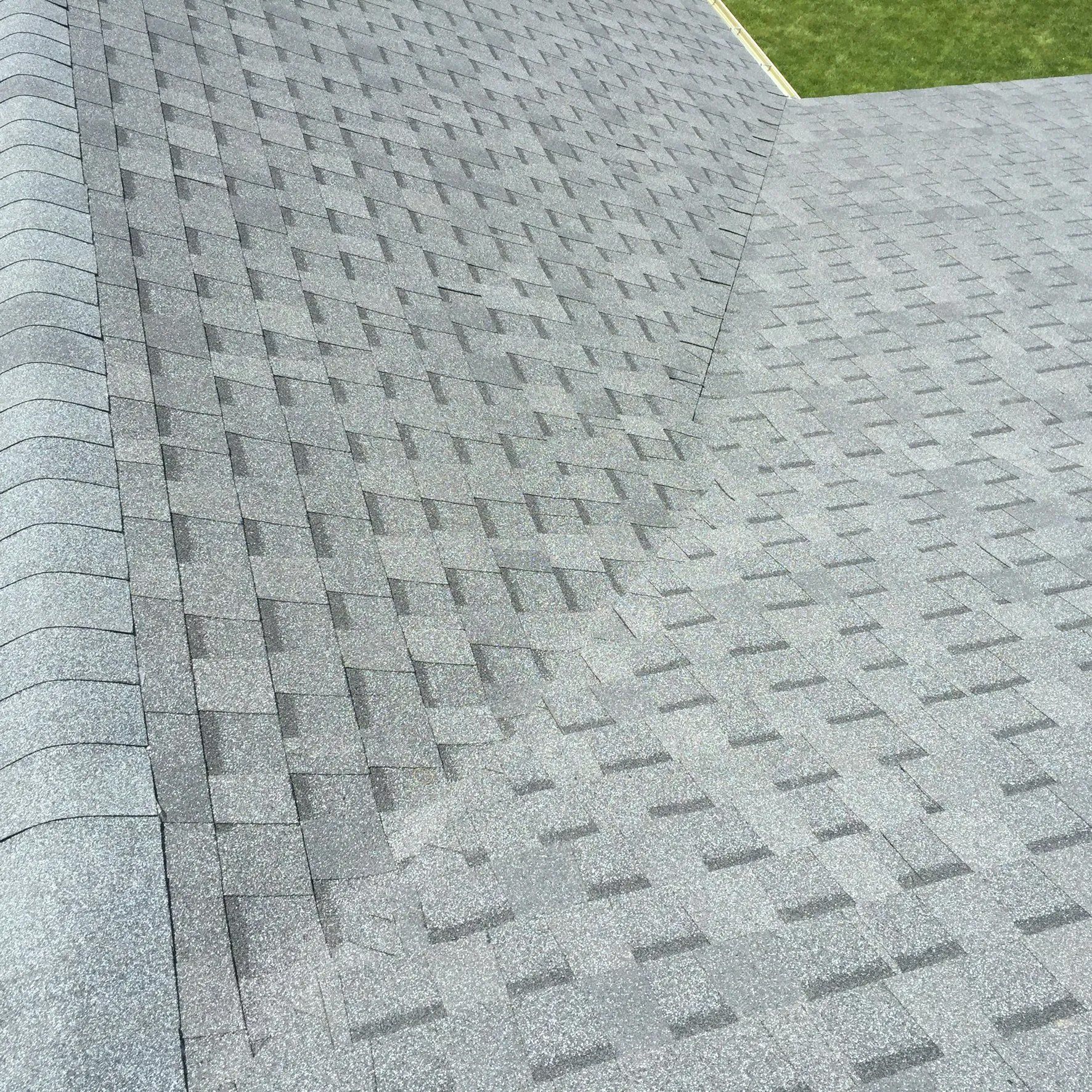 Asphalt roof