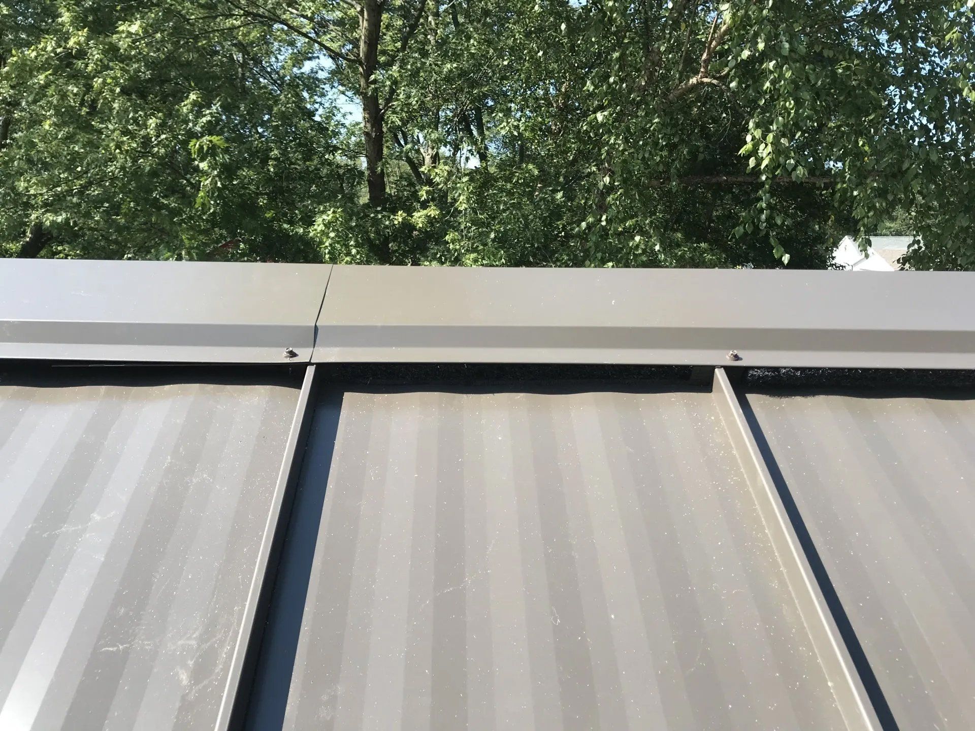 Metal roof