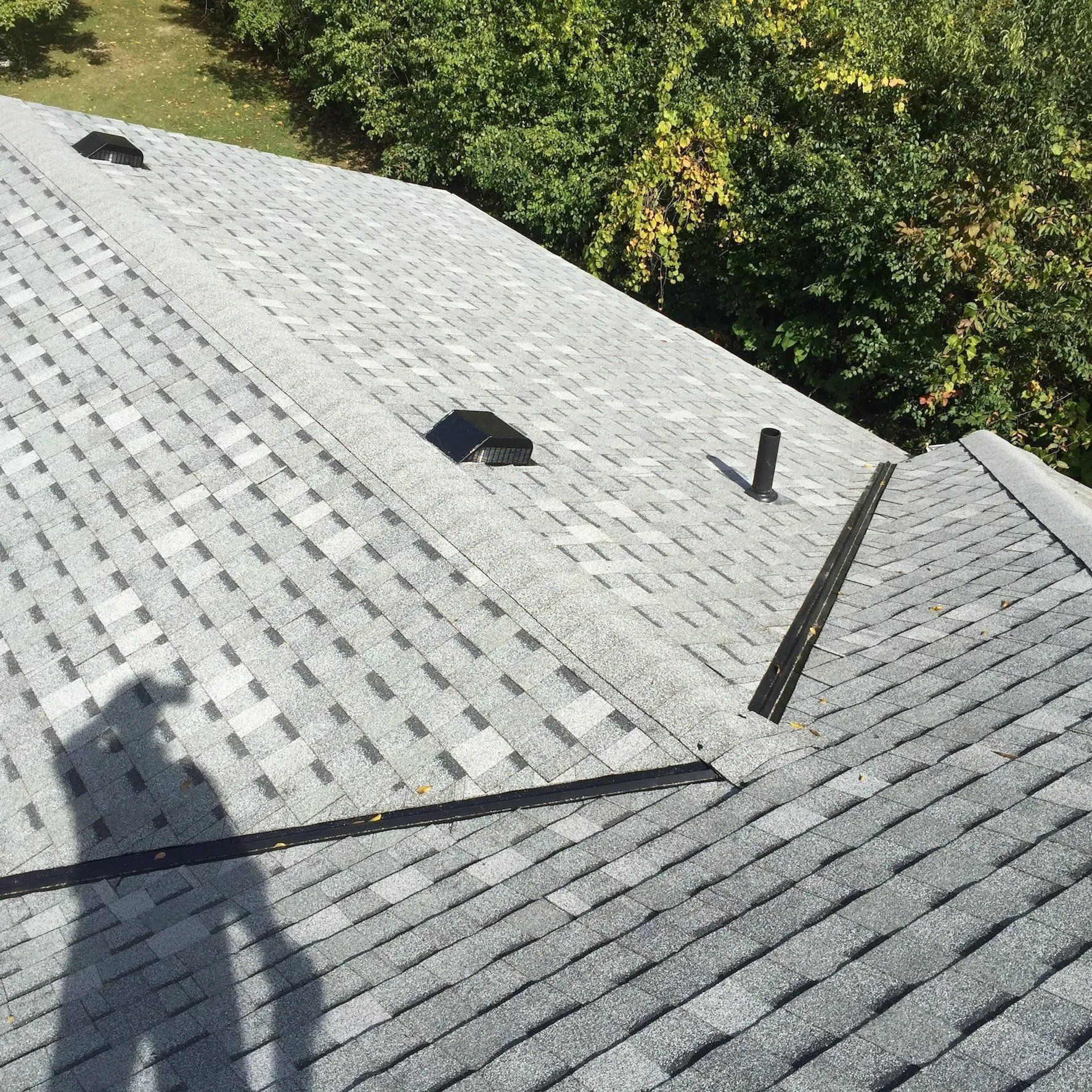 Asphalt roofing