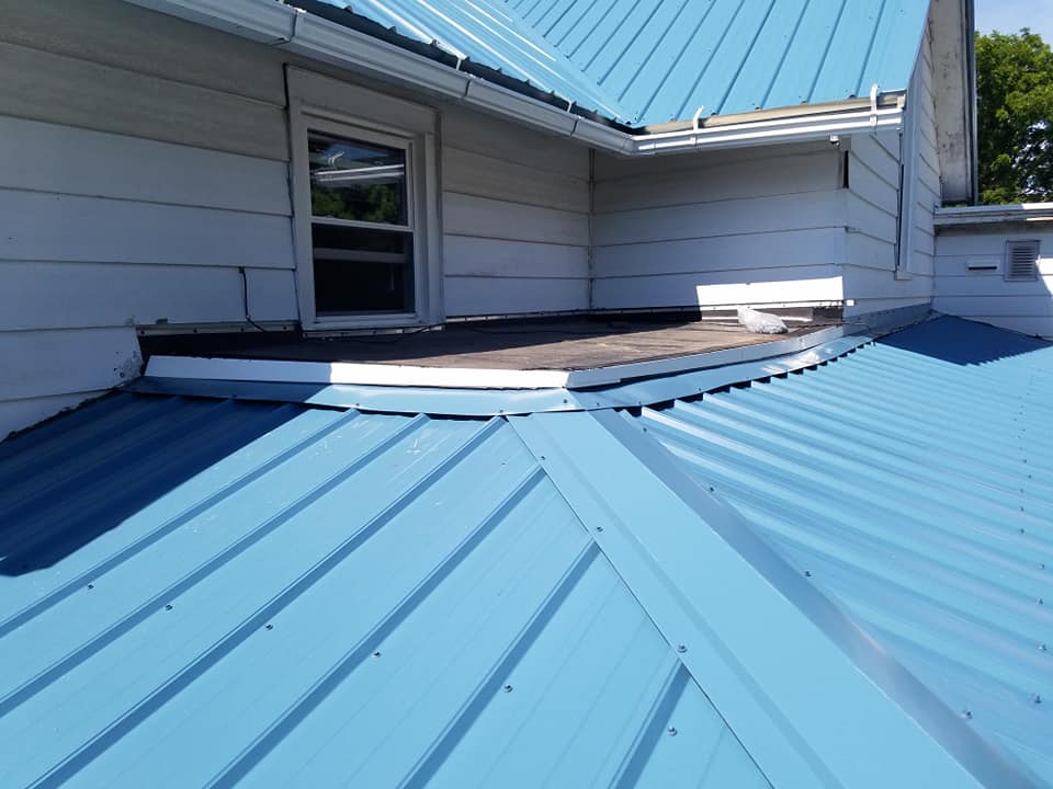 Metal roof