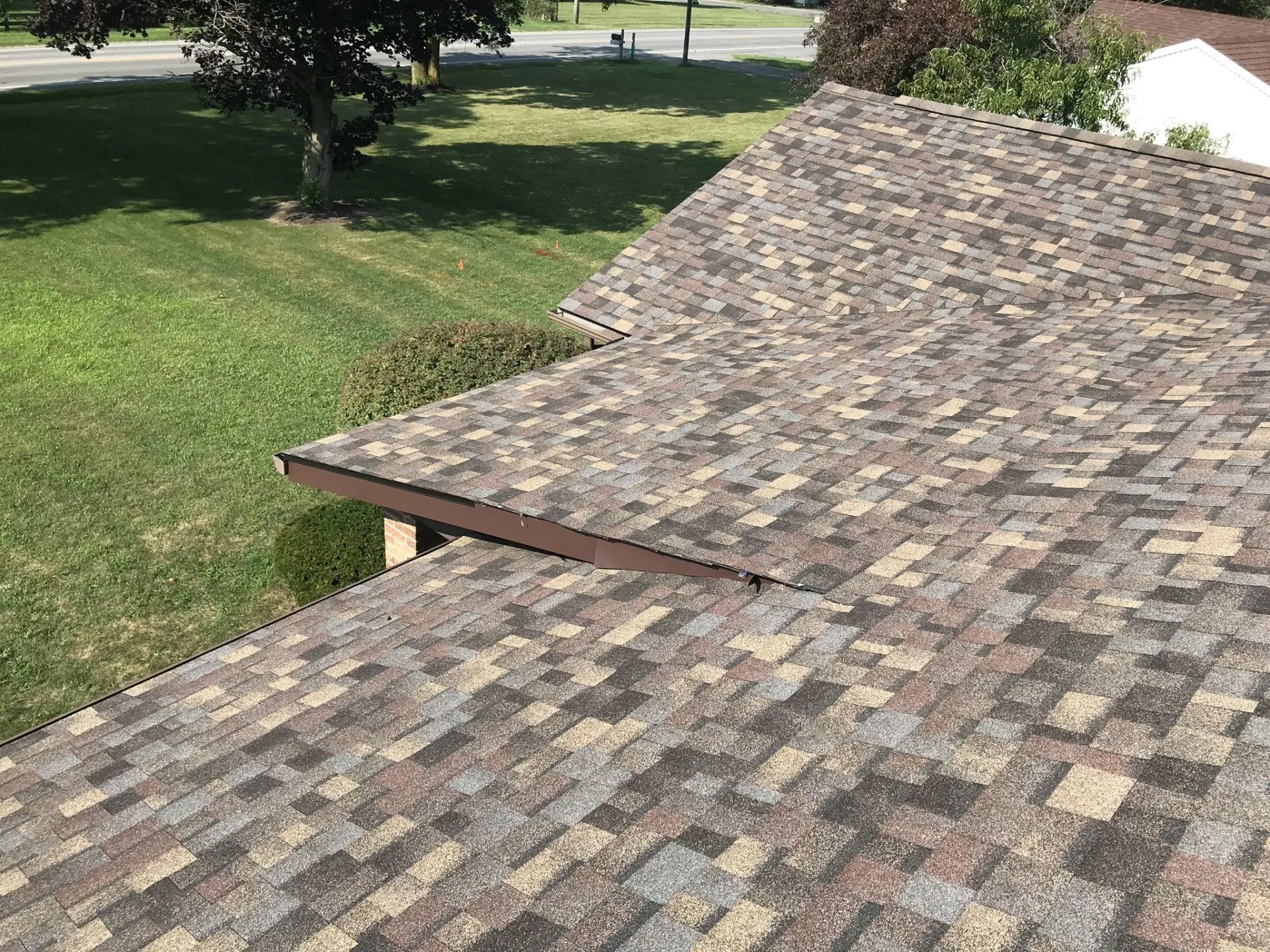 Asphalt roofing