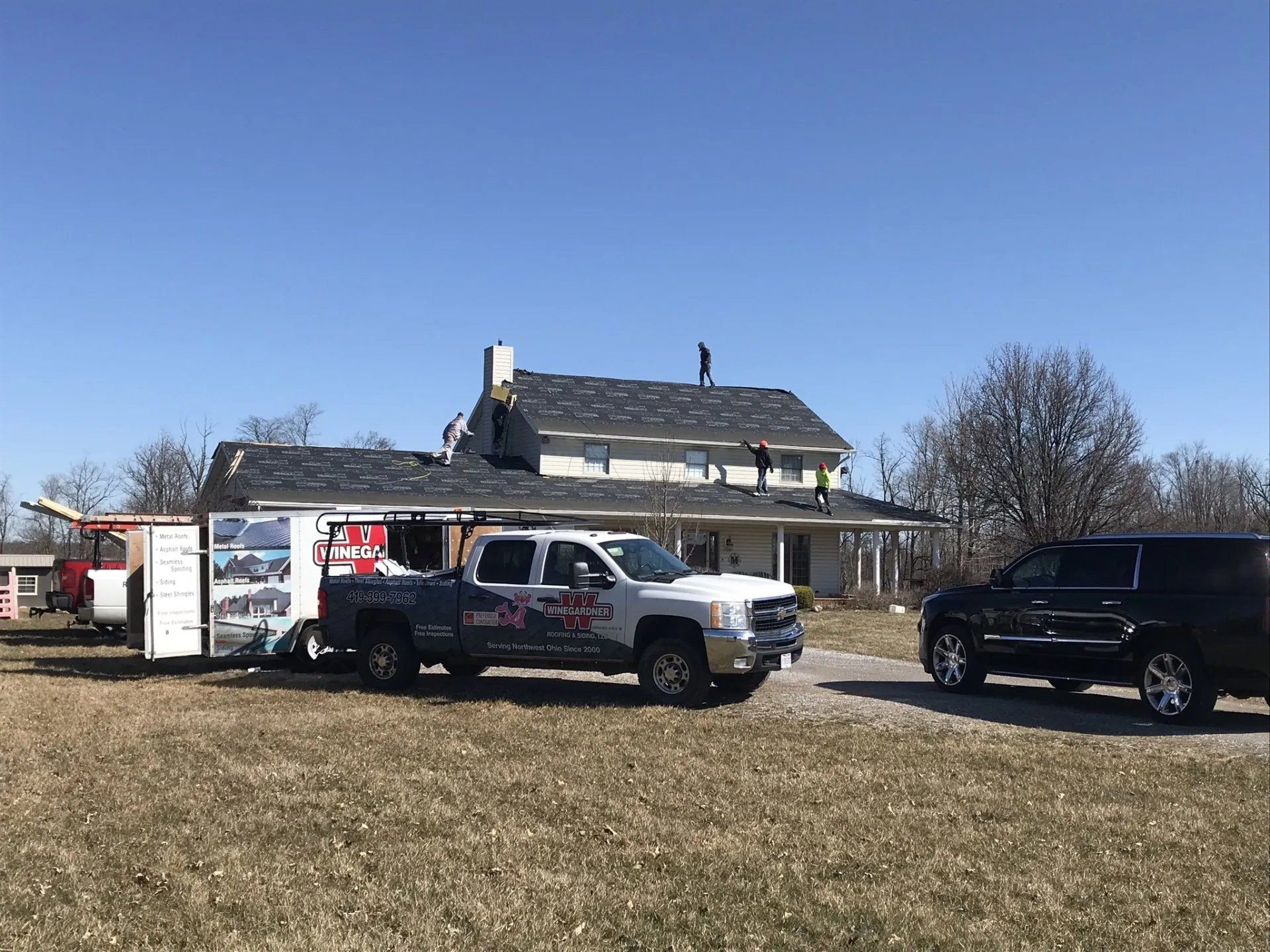 Roofing installation