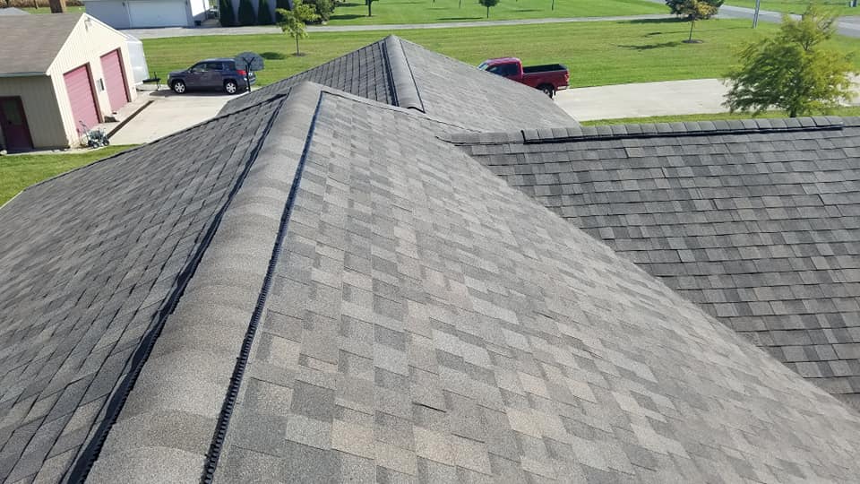 Asphalt roofing