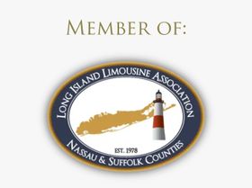 A logo for the long island limousine association