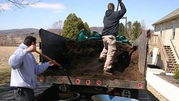 Topsoil delivery