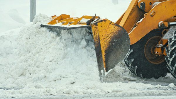Snow plowing
