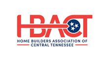 Logo of the Home Builders Association of Central Tennessee: red letters with a Tennessee flag symbol.