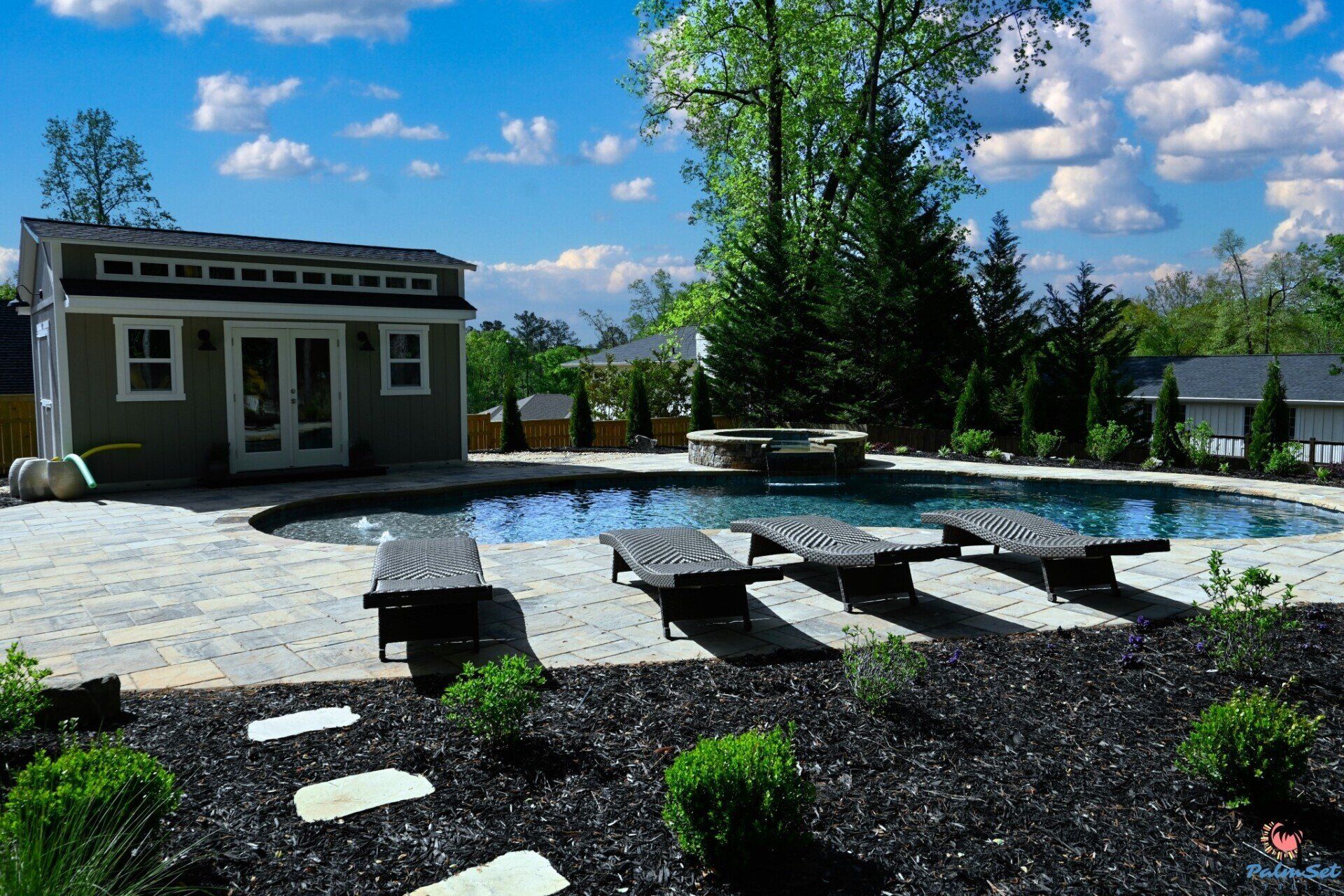 Concrete Pools Woodstock, GA PalmSet Pools