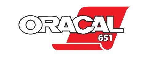 ORACAL 651 logo in black, red, and white lettering