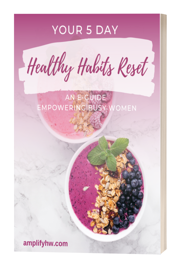 five day healthy habits cover