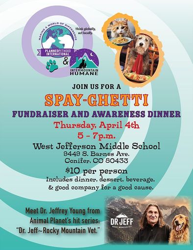 Spay-ghetti Fundraiser and Awareness Dinner