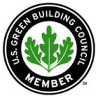 The logo for the u.s. green building council member.