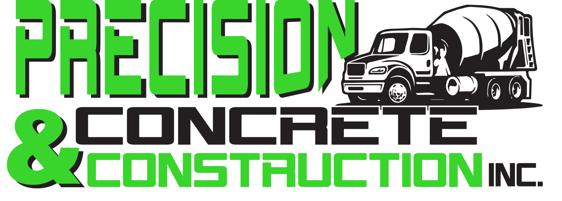 Precision Concrete & Construction Inc - Logo