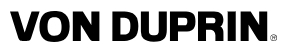 Von Duprin logo in bold, black letters.