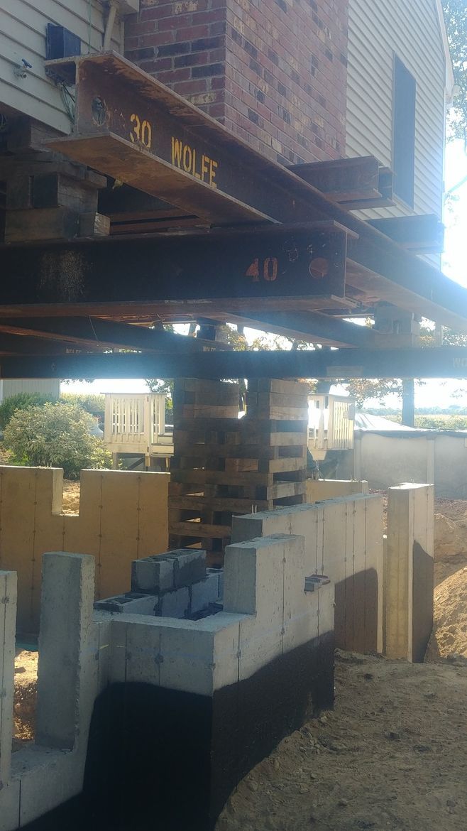 crumbling foundation