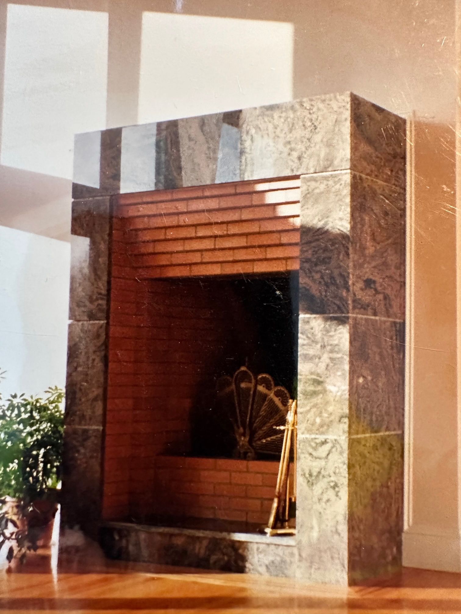 completed block chimney