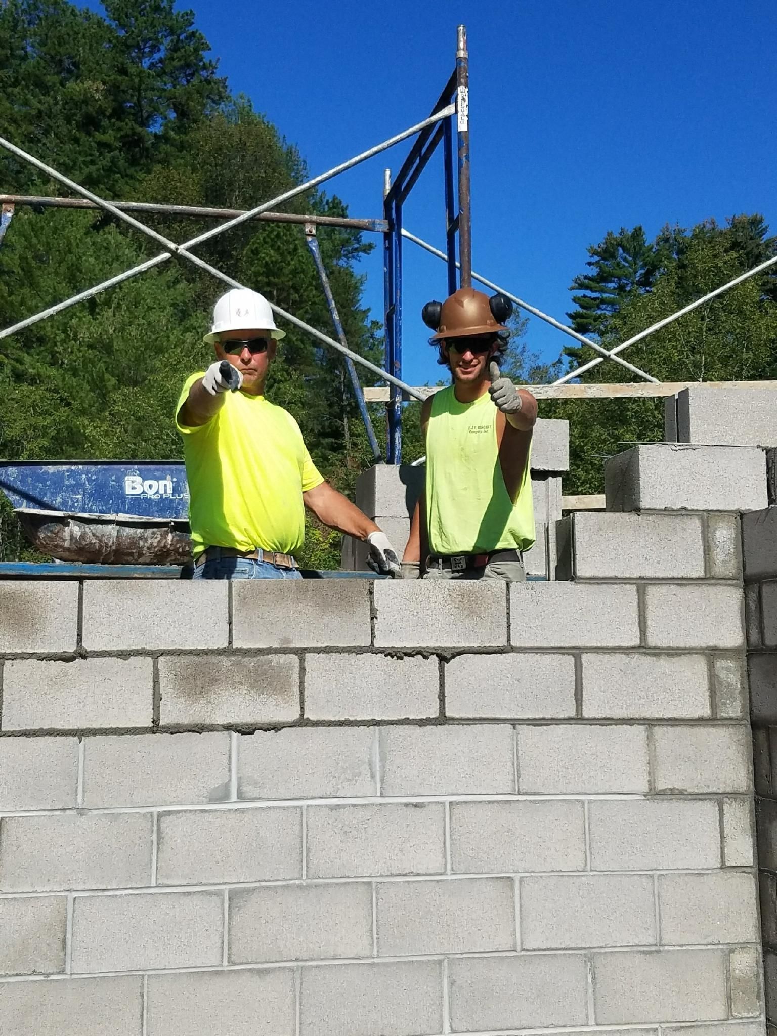 Dan Finnegan and colleague