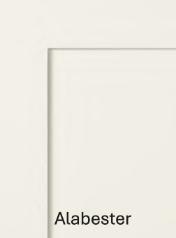 Alabester cabinet premium finishes.